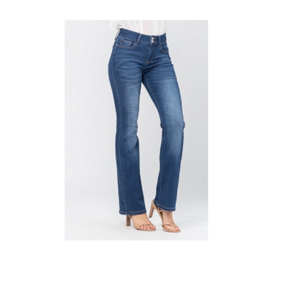Judy Blue Two Button Slim Lycra Bootcut
